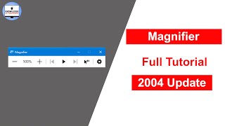 Magnifier Full Tutorial | New update 2004 | Magnifier New features New Update Windows 10 | Hindi screenshot 4