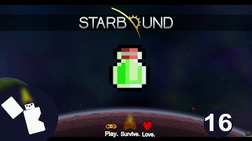 Starbound Survival - How to get poison resist - Episode 16