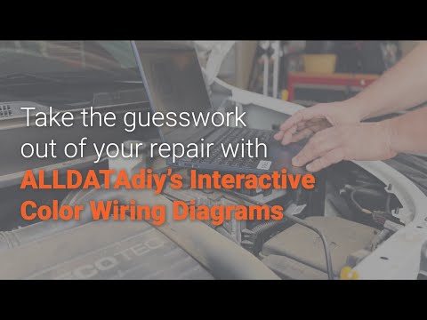 Repair Your Car like a Pro with ALLDATAdiy's Interactive Color Wiring Diagrams - video from ALLDATA
