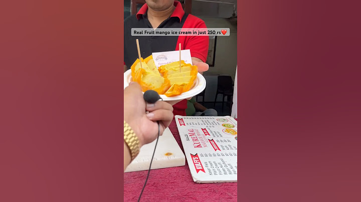 Real Fruit mango ice cream in just 250 rs❤️ #streetfood #foodshorts #shorts