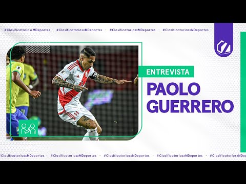 PERÚ vs. BRASIL: la palabra de PAOLO GUERRERO tras la derrota en el ESTADIO NACIONAL  🇵🇪⚽🇧🇷