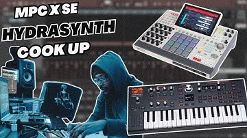 AKAI MPC X AND HYDRASYNTH 😱 | CRAZY COOK UP!!!! 🔥🔥 W/ SALVAJE #mpc #mpcx #hydrasynth