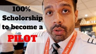 How to get 100% Scholarship for Pilot training ?👨‍✈️✈️