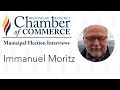 Immanuel Moritz - Medicine Hat Municipal Candidate Interviews