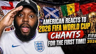 AMERICAN REACTS TO 2026 FIFA WORLD CUP FOR THE FIRST TIME!