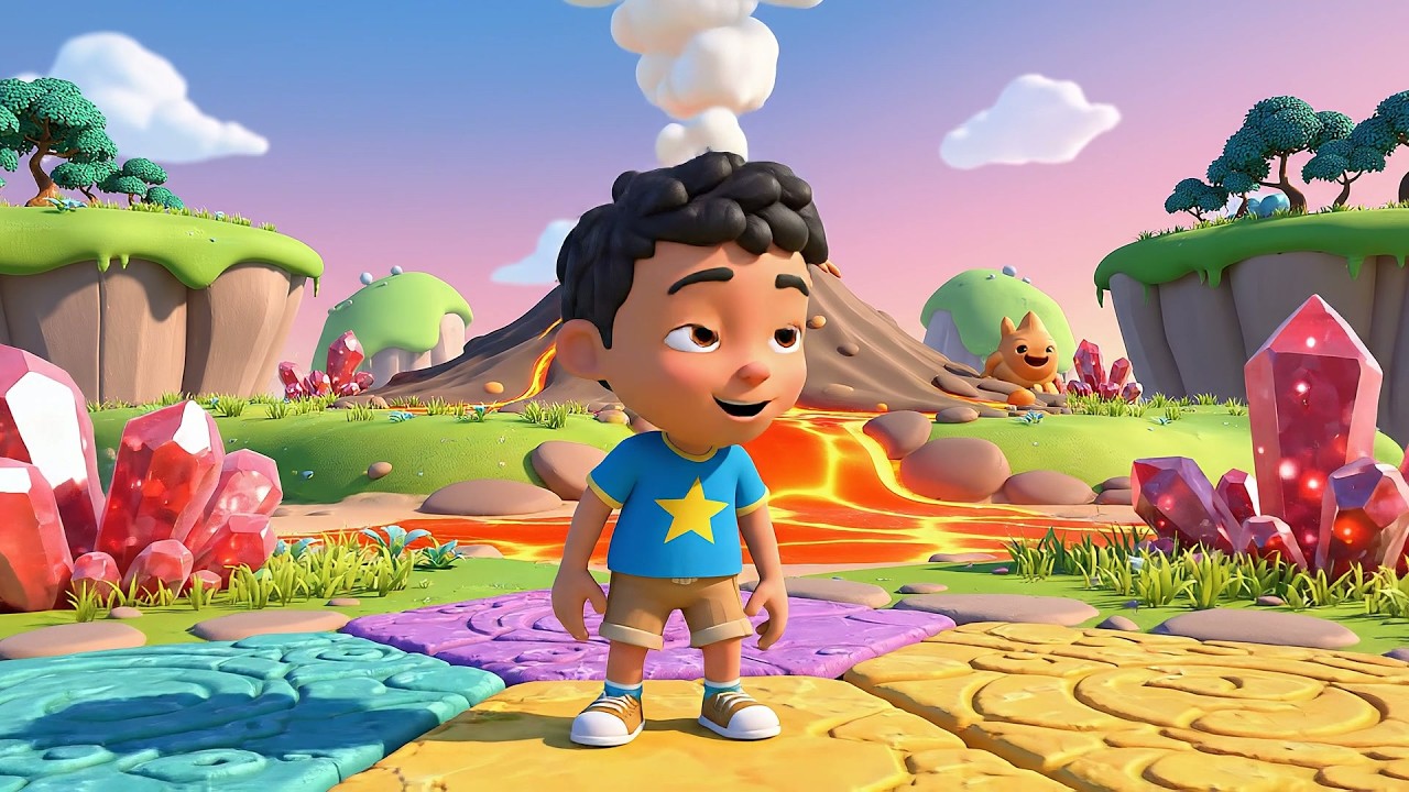 🔥 Головоломка «Лавовый остров» от Джека | Детские песни и развивающие рифмы