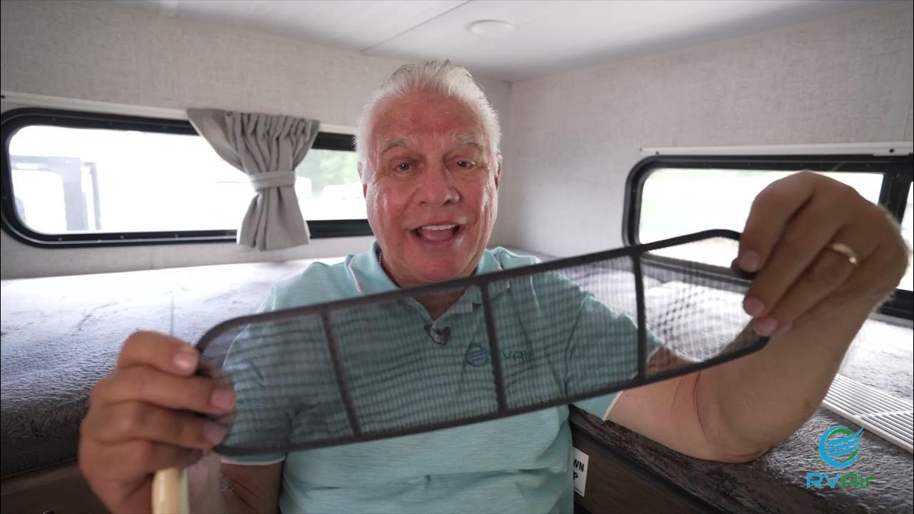 How to Clean Your RV AC Filter AC135G & Replace the RV Air Coleman RV