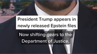 President Trump appears in newly released Epstein files