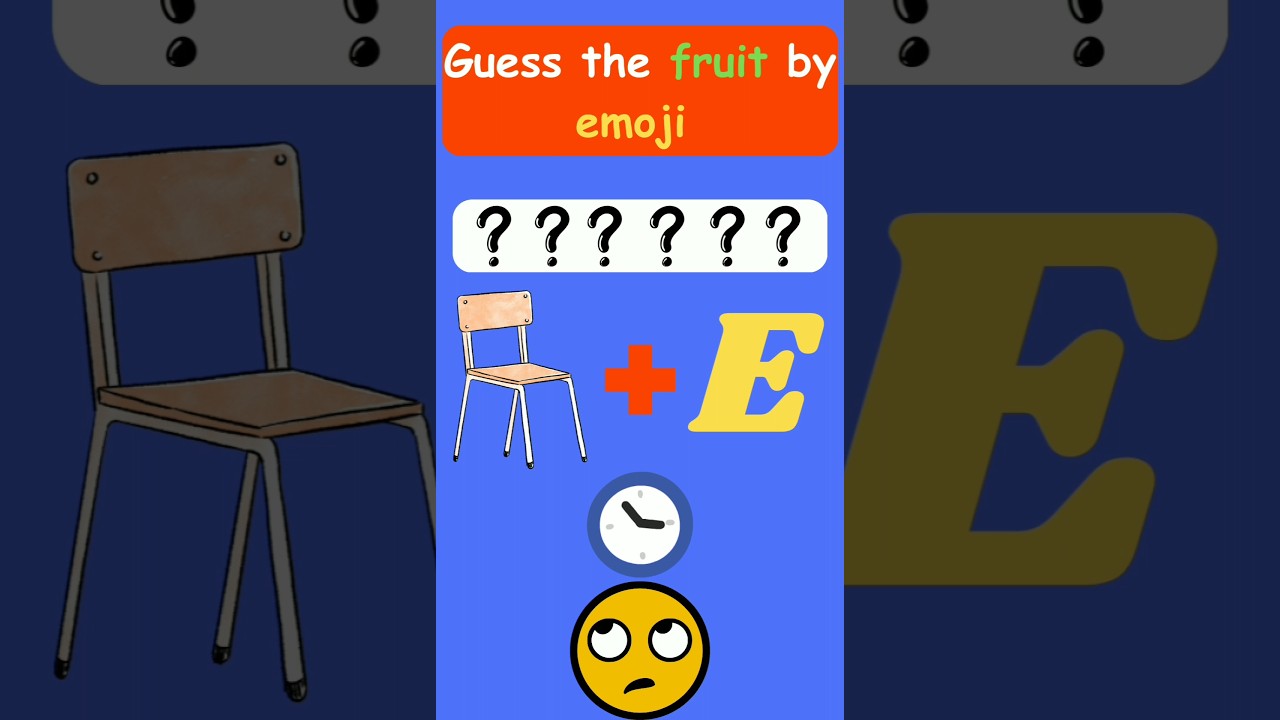 guess the fruit name quiz 🤔🤩 - Brain Brawl 