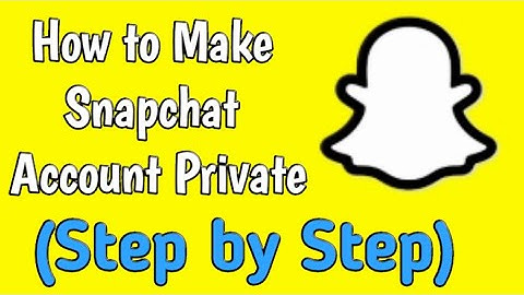 How to Make Snapchat Private Account (Step by Step) | Snapchat Tutorial