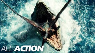 Attack of the Pterosaurs | Jurassic World | All Action
