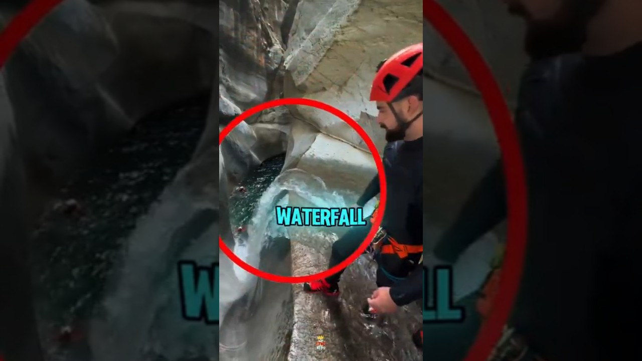 Он спрыгнул с самого ОПАСНОГО водопада😱❤️‍🔥 