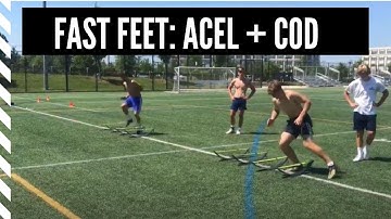 Lacrosse Speed and Agility: Fast Feet with Acceleration & Change of Direction