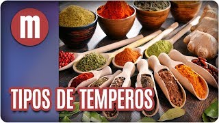 Conheça os tipos de temperos – Sabores e combinação