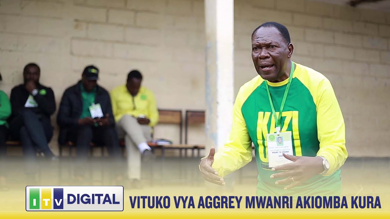 VITUKO VYA AGGREY MWANRI AKIOMBA KURA JIMBO LA SIHA
