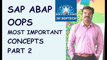 SAP OOPS Important Concepts Part 2