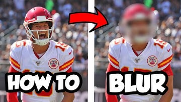 How to BLUR FACES in Adobe Photoshop 2020 - QUICK TUTORIAL