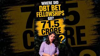 The ₹71.5 Crore Question: Where Did the DBT BET Fellowships Go?