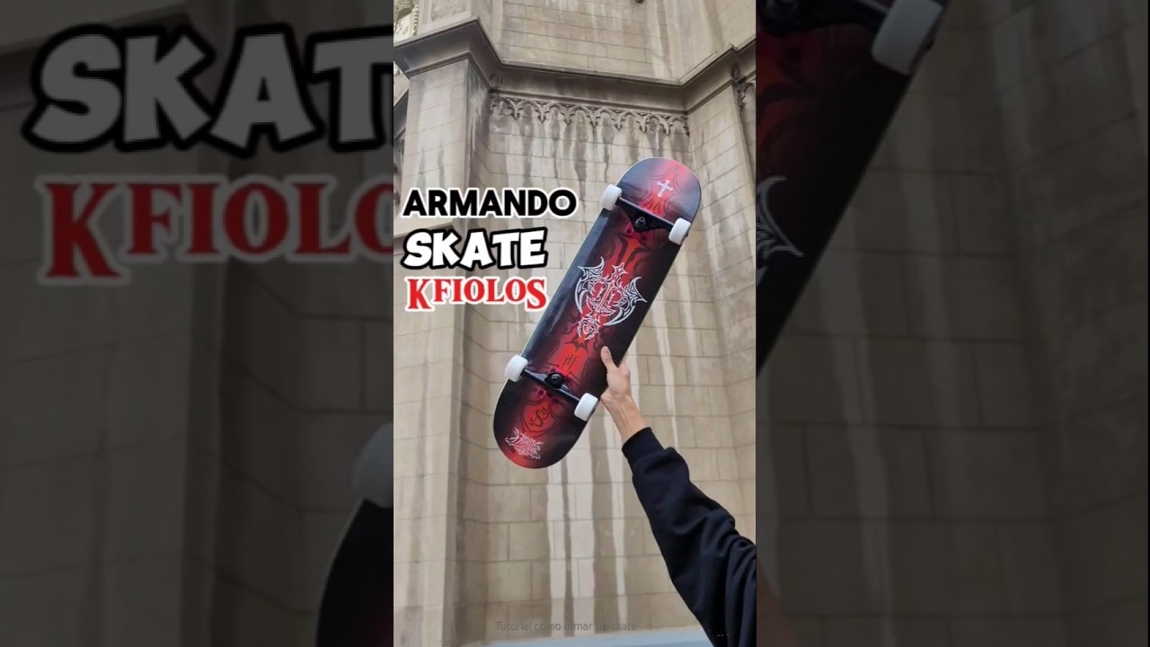 tutorial armando un skate desde cero. skate completo kfiolos. skateshop chile. 