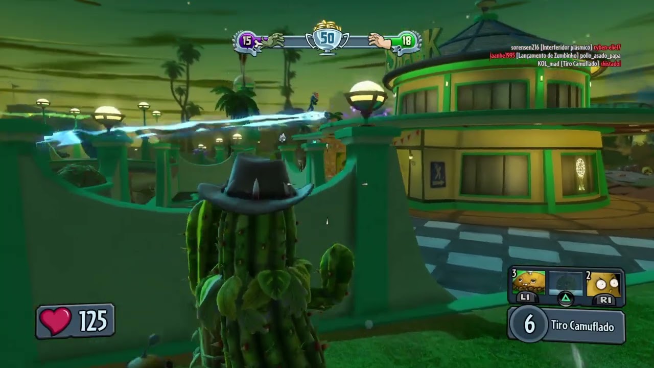 PVZ GW1 Derrubadas em Equipe (EP. 27) PS4