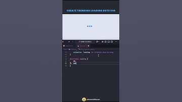 Trending Loading Dots using Html CSS | Loading Animation | using html css and javascript | CodeMinds