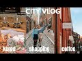 CITY VLOG | a day in boston: tatte, kured, shopping, charcuterie board