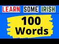 100 irish words in under 5 minutes