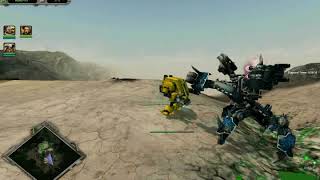 Dreadnought defeats Defiler (Warhammer 40k DOW)