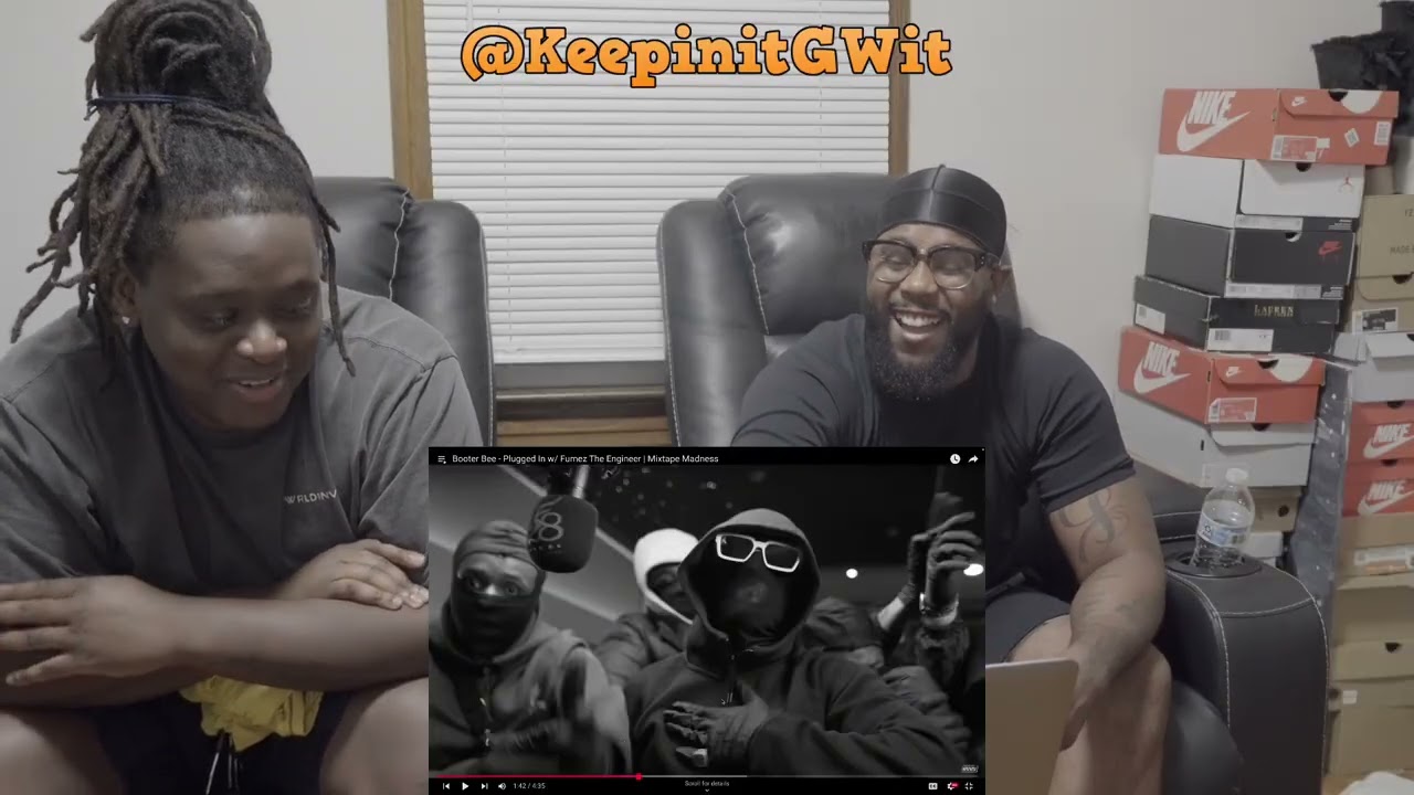 American From NY Reacts to Booter Bee - Plugged In w/ Fumez The Engineer | Mixtape Madness
