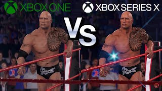 WWE 2K22 - XBOX ONE VS XBOX SERIES X Graphics Comparison | WWE 2k22 Last Gen vs Next-Gen | WWE 2k22
