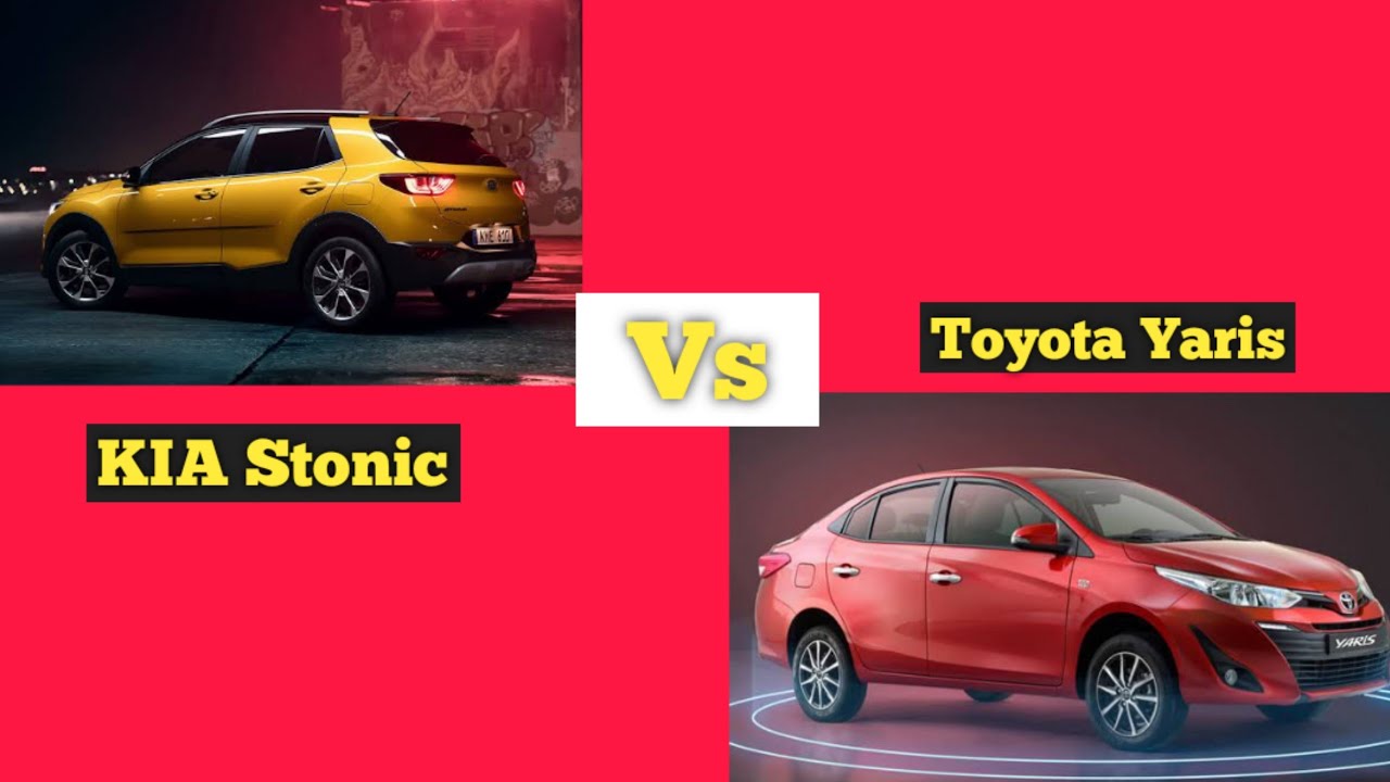 KIA Stonic Vs Toyota Yaris || Comparison Between Yaris and Stonic which ...