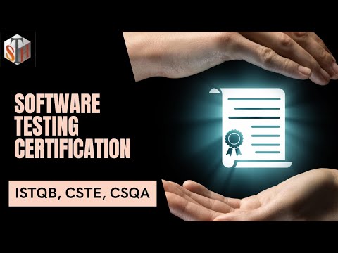 سافٹ ویئر ٹیسٹنگ سرٹیفیکیشن - ISTQB CSTE CSQA ٹیسٹنگ سرٹیفیکیشن کی تفصیلات