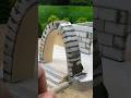 BUILD MY DREAM House with Mini brick tiny house/.☺️ #trending#funny #shorts #viral#art#diy#miniature