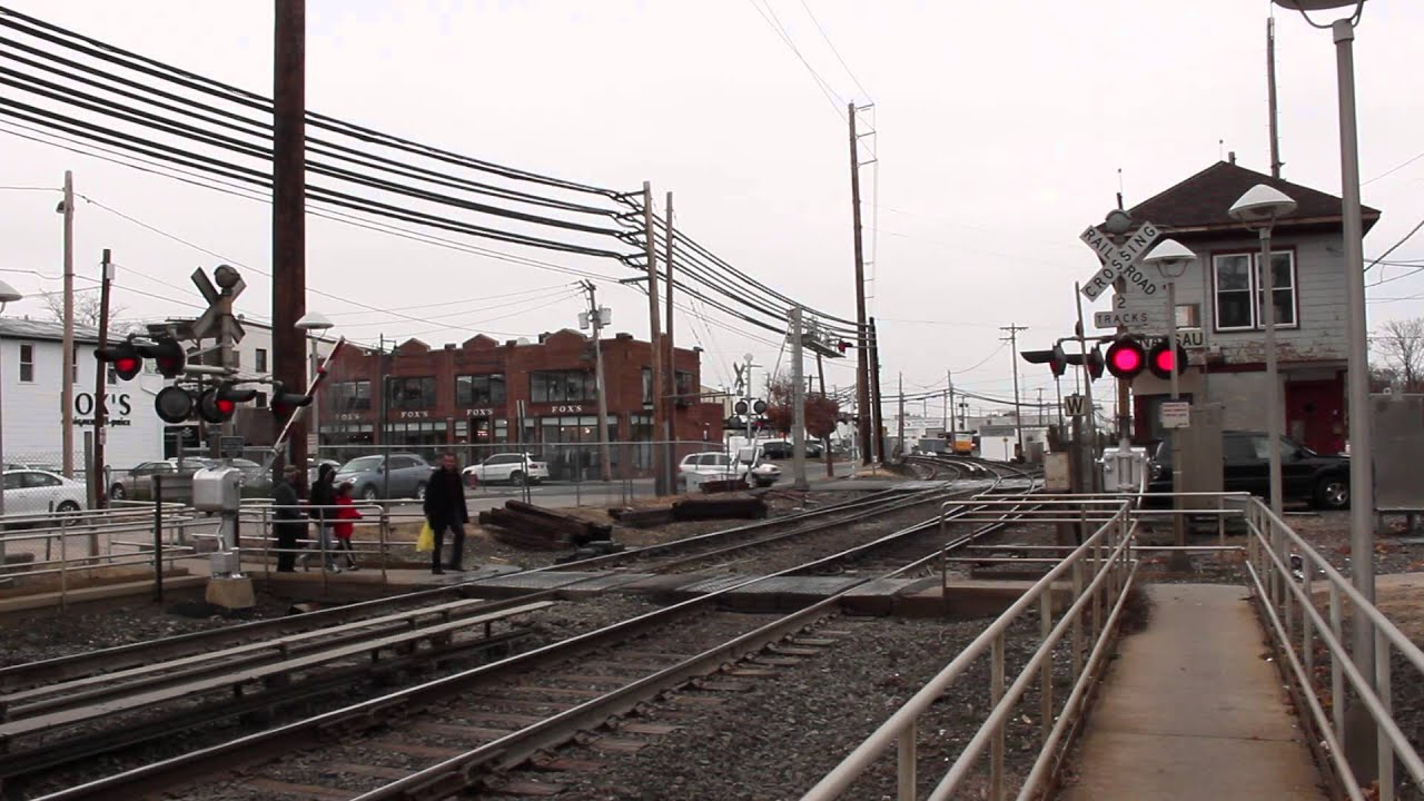 Mineola Station Pedestrian Crossing YouTube