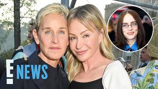 Step Inside Ellen Degeneres, Portia De Rossi’s Lovely Billie Eilish - Themed Date Night