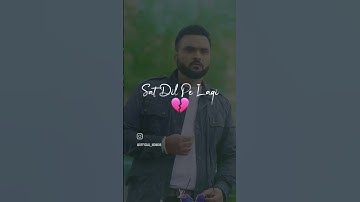 Jigra Jaat Ka _ Jonny Chahar _ Full Screen Lyrics Whatsapp Status _ New Punjabi Song _ @Moni08