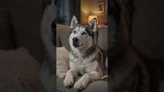 Sleepy time for Kai #husky #dog