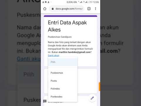 form bantu rekap data aspak