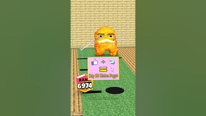 Chicken Nuggets Plays The Golf To Level Up Rank When 10, 20 And 90 Years Old
