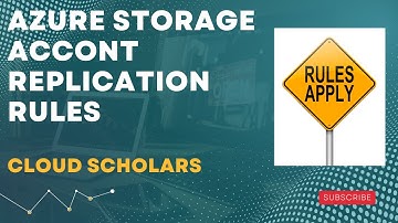 How to create Azure storage account replication rules