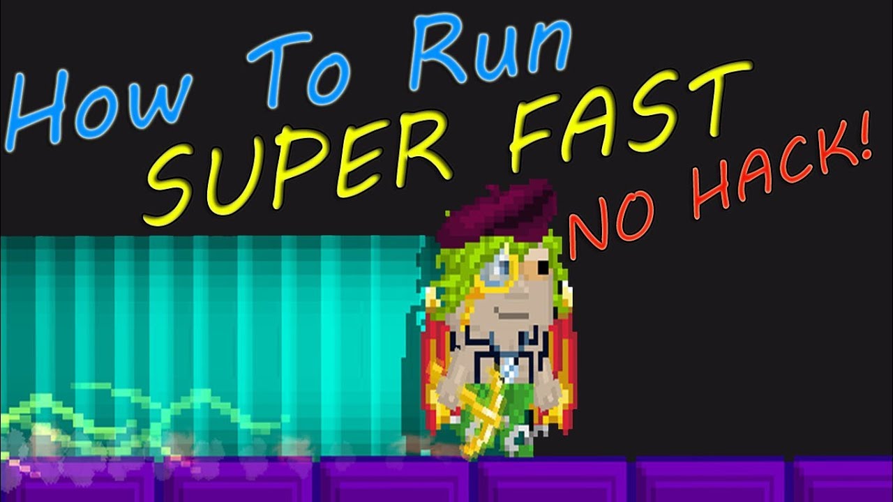 Growtopia - How To Run SUPER FAST! [NO HACK]