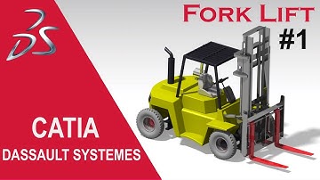 Design Fork Lift in Catia (Part-1)
