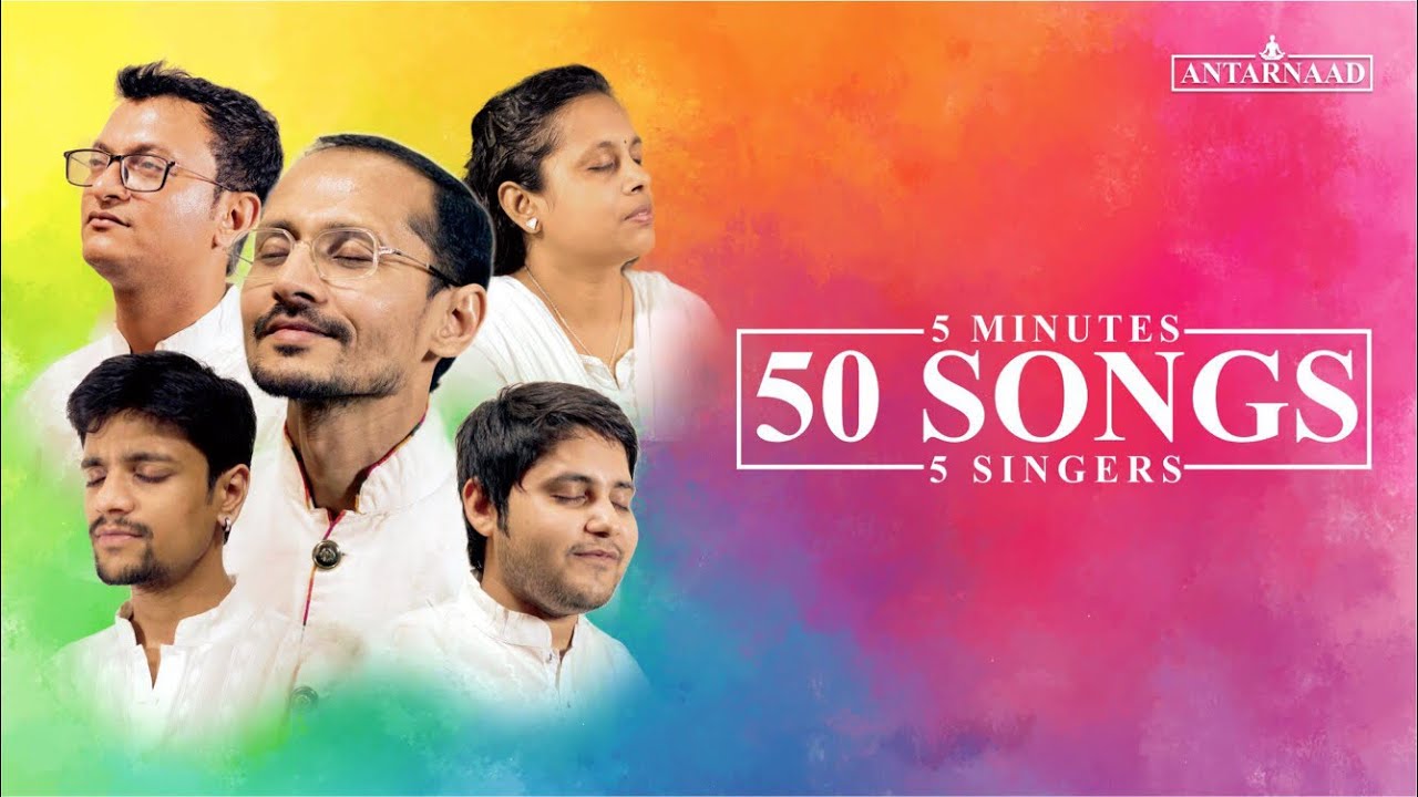 5 Minutes 50 Songs 5 Singers  Nemi Mashup  Antarnaad