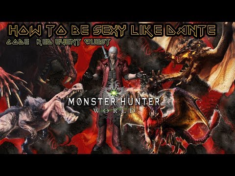 Mhw Devil May Cry Event Code Red Youtube