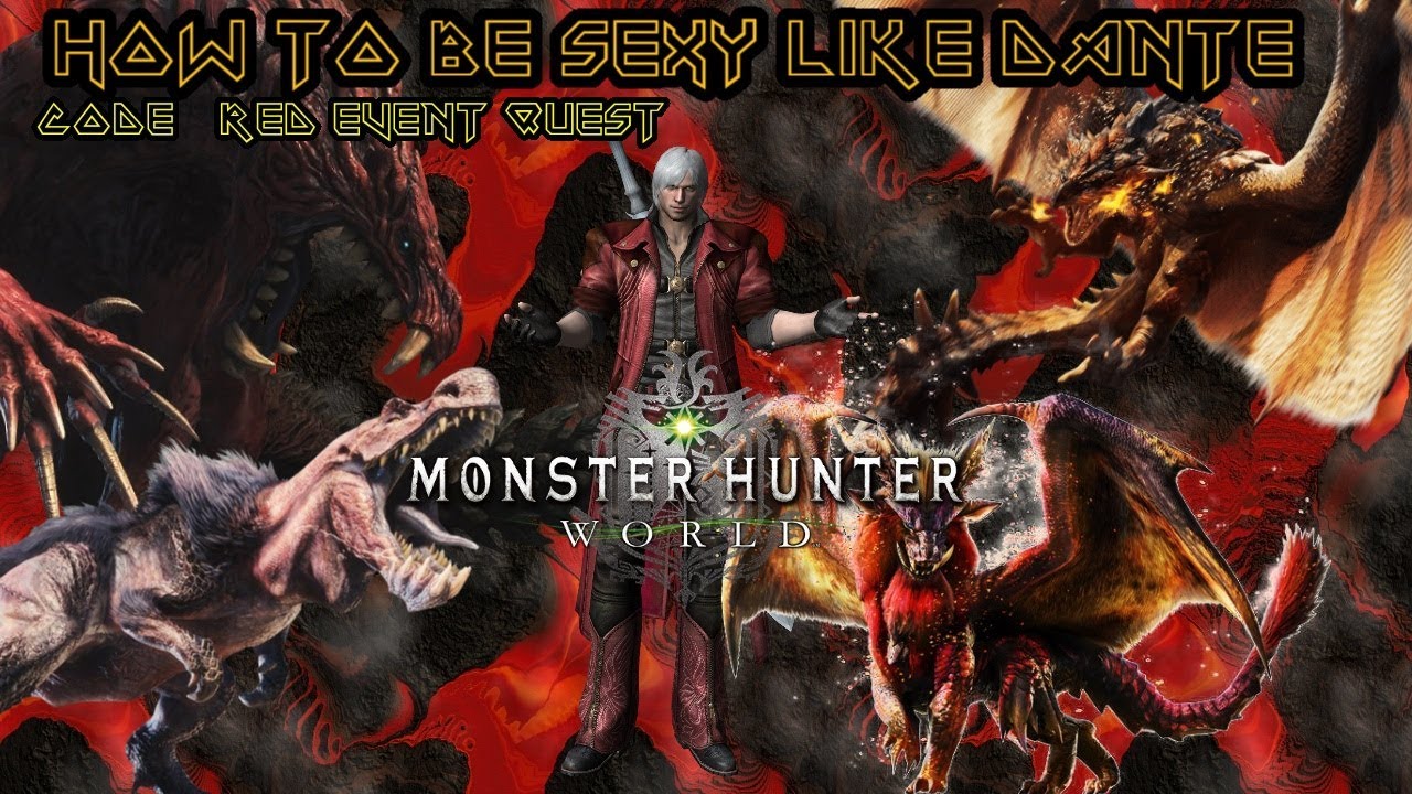 Mhw Devil May Cry Event Code Red Youtube
