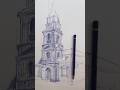 Architecture drawings #architecturesketch #perspective #drawingtutorial #colorpencildrawing