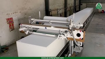 ASE Long Peeling Machine | Precision Engineered for High-Volume Foam Processing