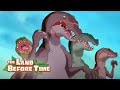 Defeating The Scary Sharpteeth! | The Land Before Time