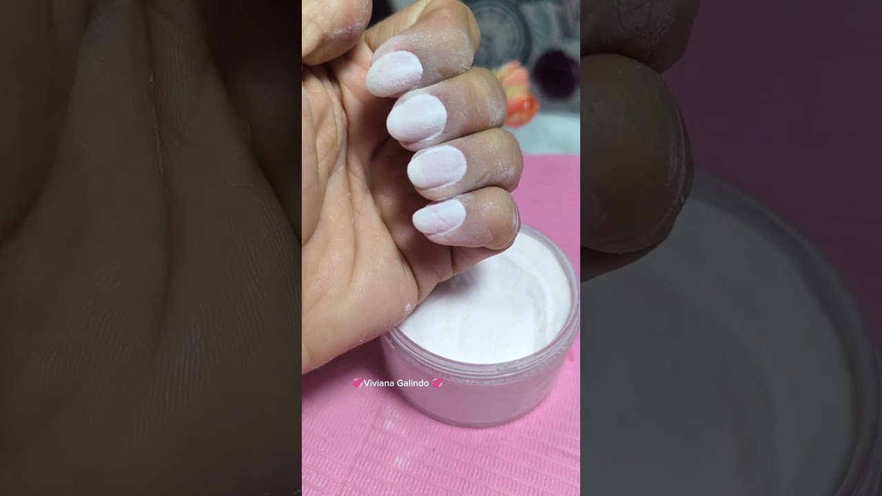Dipping powder Paso a paso 💅💅💅💅#nails #manicuristas #dippingpowder