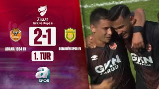 Adana 1954 Fk 2-1 Osmaniyespor Fk Maç Özeti̇ Ziraat Türkiye Kupası 1. Tur Maçı 28.09.2023